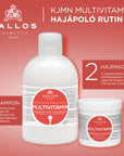 KJMN Multivitamin Hajpakoló Krém Ginzeng kivonattal és Avokádóolajjal