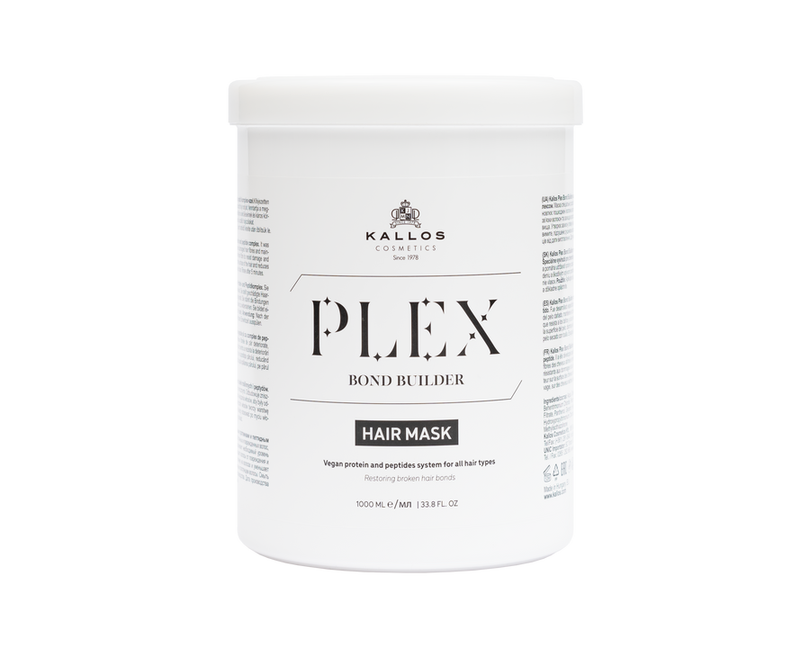 Kallos Plex Bond Builder hair mask with vegan protein and peptide complex