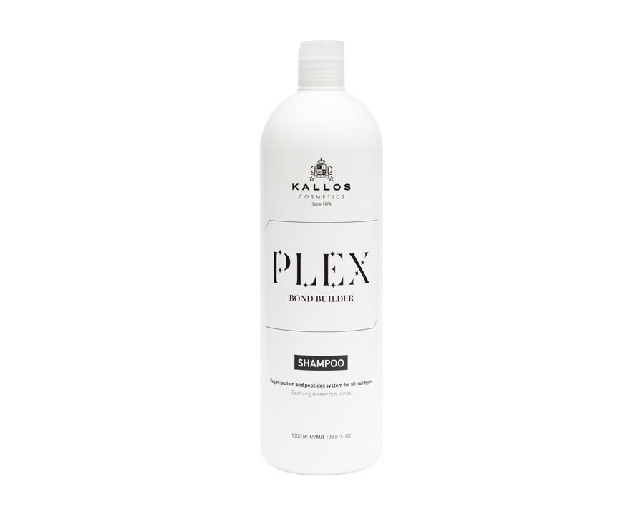 Kallos Plex Bond Builder shampoo with vegan protein and peptide complex