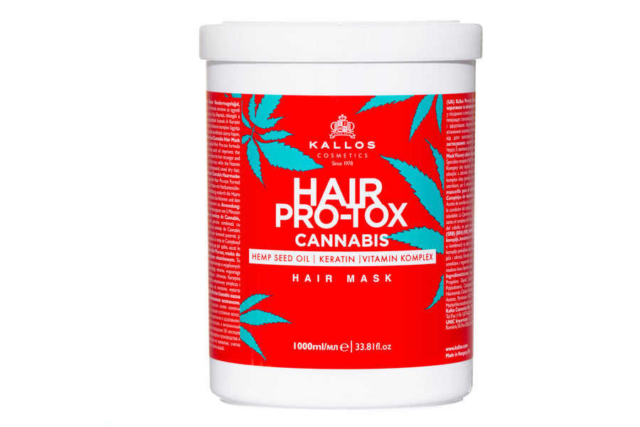 Hair Pro-Tox Kannabisz Hajpakoló Krém kendermagolajjal, keratinnal és vitamin komplex-szel