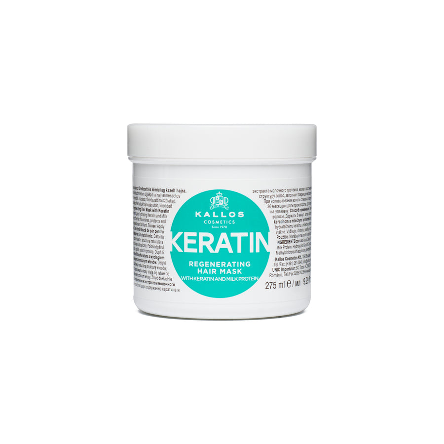 KJMN Keratin Hair Mask with Keratin and Milk protein for dry, damaged and chemically treated hair