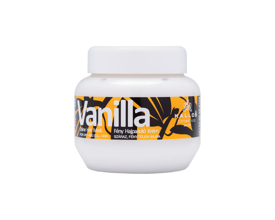 KALLOS Vanilla Shine Hair Mask for dry and dull hair