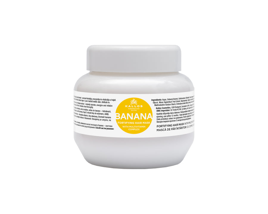 Kallos Banana Fortifying hair mask with Multi-vitamin komplex