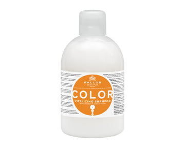 KJMN Color Hajsampon lenmagolajjal és UV filterrel festett, töredezett hajra