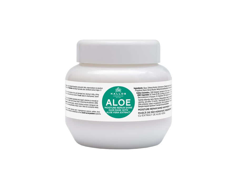 Kjmn Aloe Vera Moisture Repair Shine Hair Mask for dry and damaged hair with Aloe Vera extract