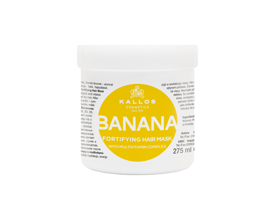 Kallos Banana Fortifying hair mask with Multi-vitamin komplex