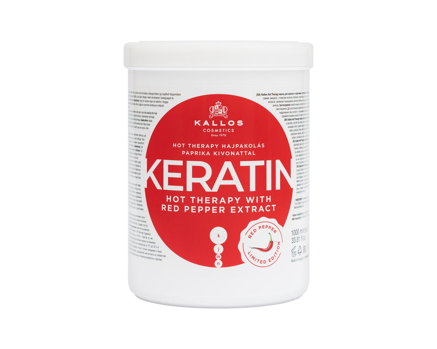 KJMN Hot Therapy Hair Mask with Keratin and Paprika Extract