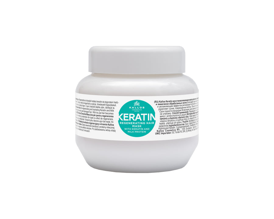 KJMN Keratin Hair Mask with Keratin and Milk protein for dry, damaged and chemically treated hair