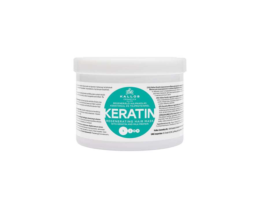 KJMN Keratin Hair Mask with Keratin and Milk protein for dry, damaged and chemically treated hair