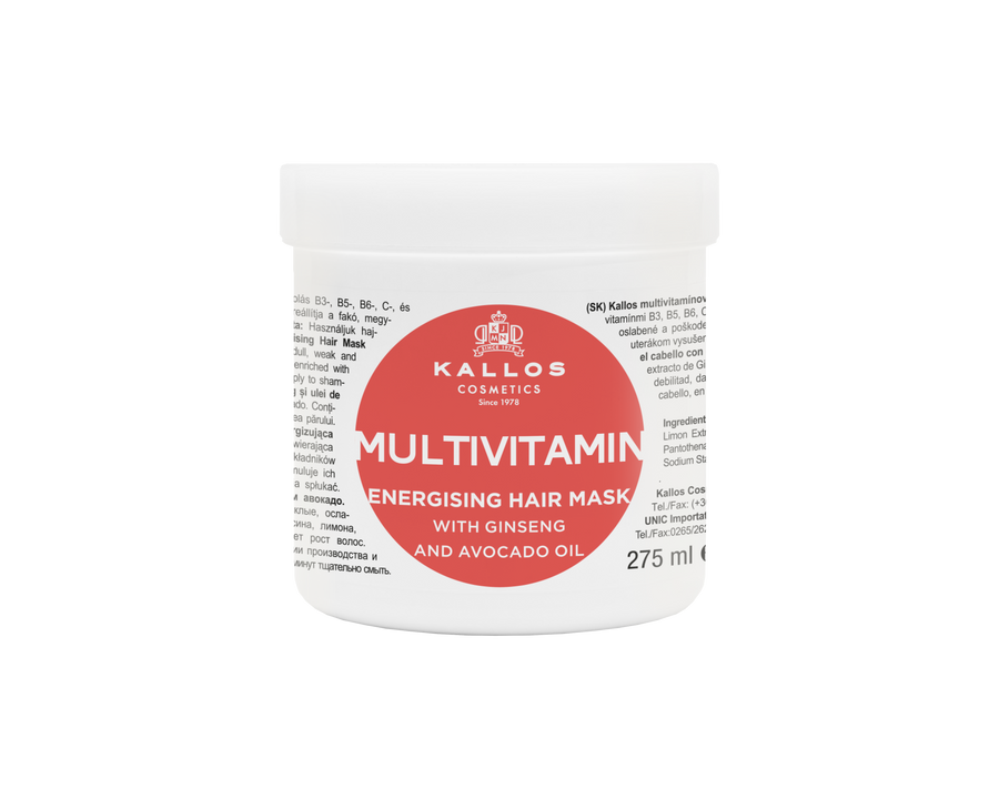 KJMN Multivitamin Energizing hair pack with Ginseng extract and Avocado oil