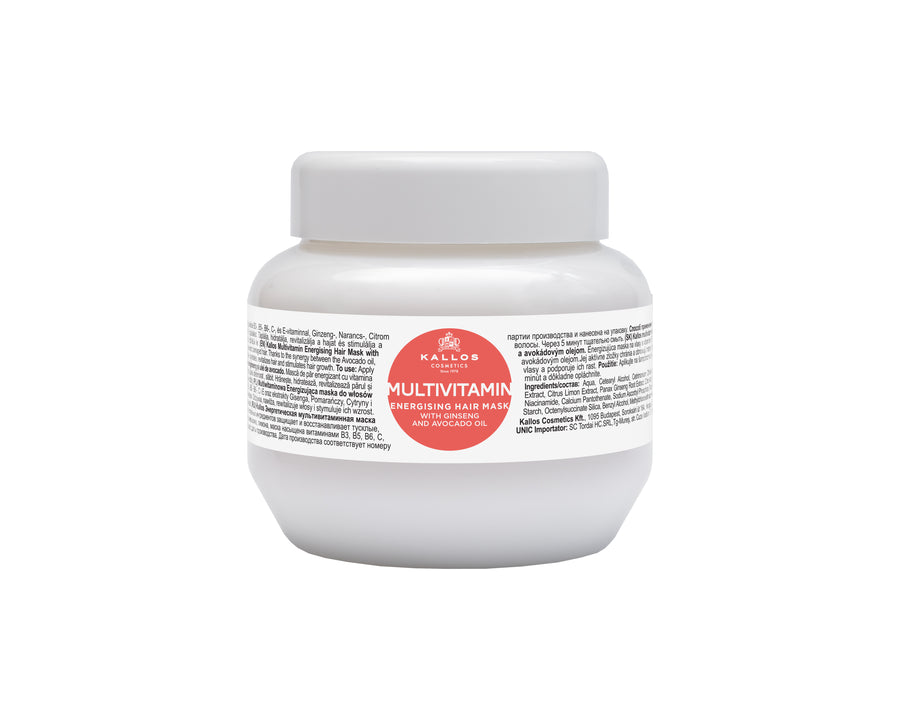 KJMN Multivitamin Energizing hair pack with Ginseng extract and Avocado oil