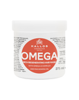 KJMN Omega Rich repair mask for lifeless and damaged hair with Omega-6 complex and Macadamia oil