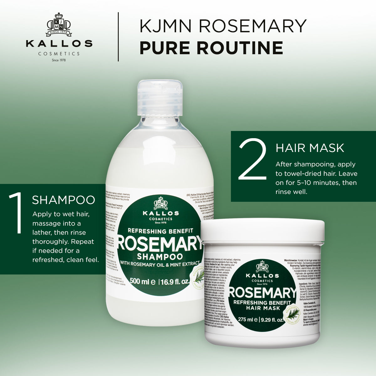 KJMN Rosemary Shampoo