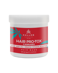 Kallos Hair Pro-tox Cannabis Hair Wrap Cream with Hemp Oil, Keratin and Vitamin Complex