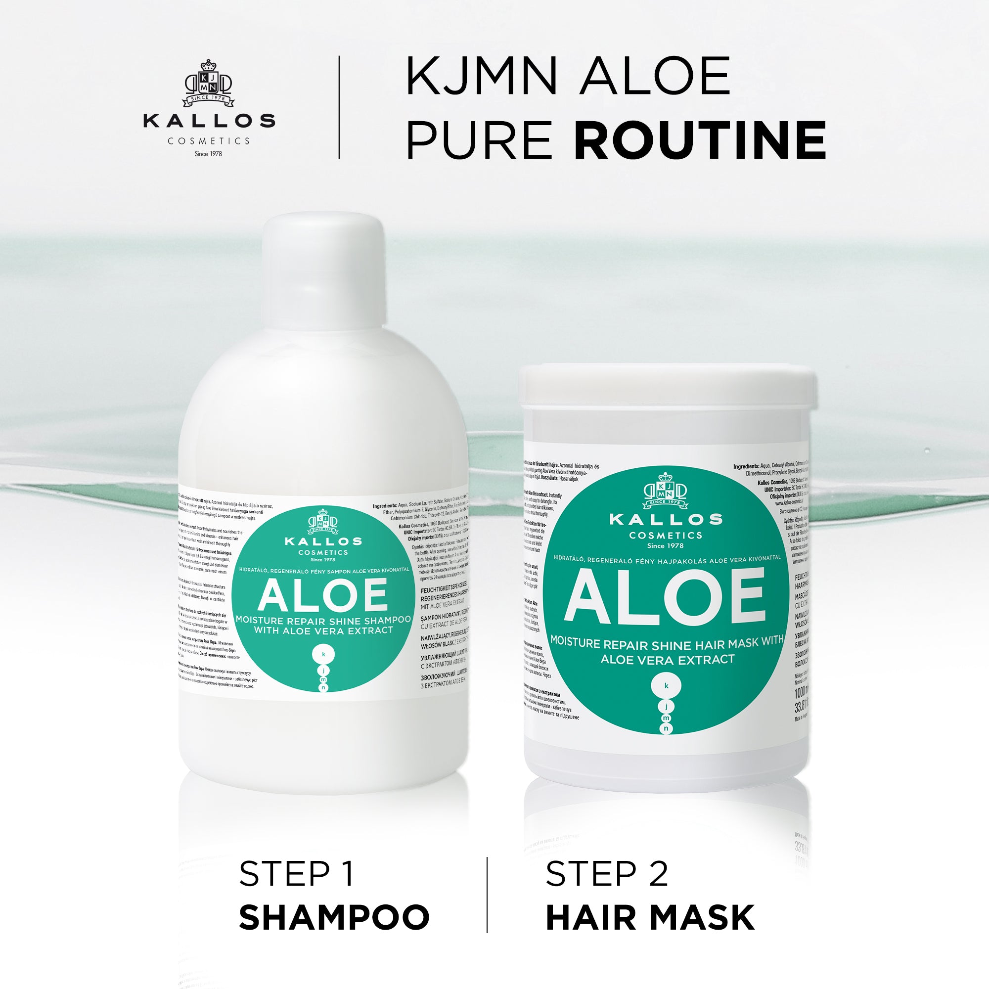 KJMN Aloe Vera Hair Mask – Kallos Cosmetics