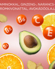 KJMN Multivitamin Sampon Ginzeng kivonattal és Avokádóolajjal
