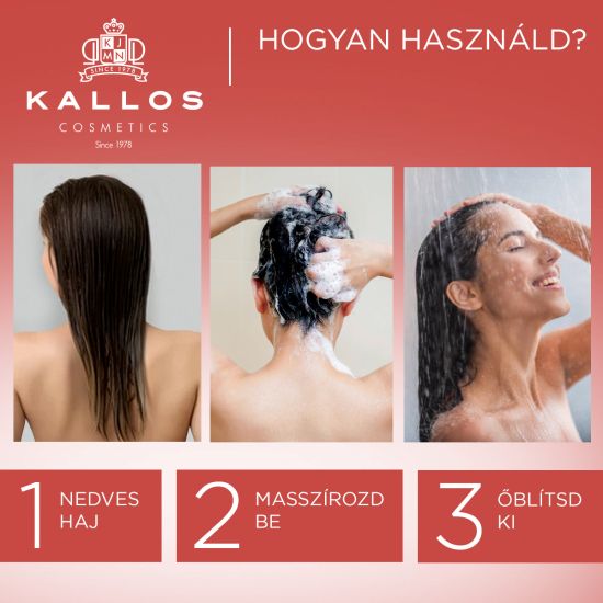KJMN Multivitamin Sampon Ginzeng kivonattal és Avokádóolajjal