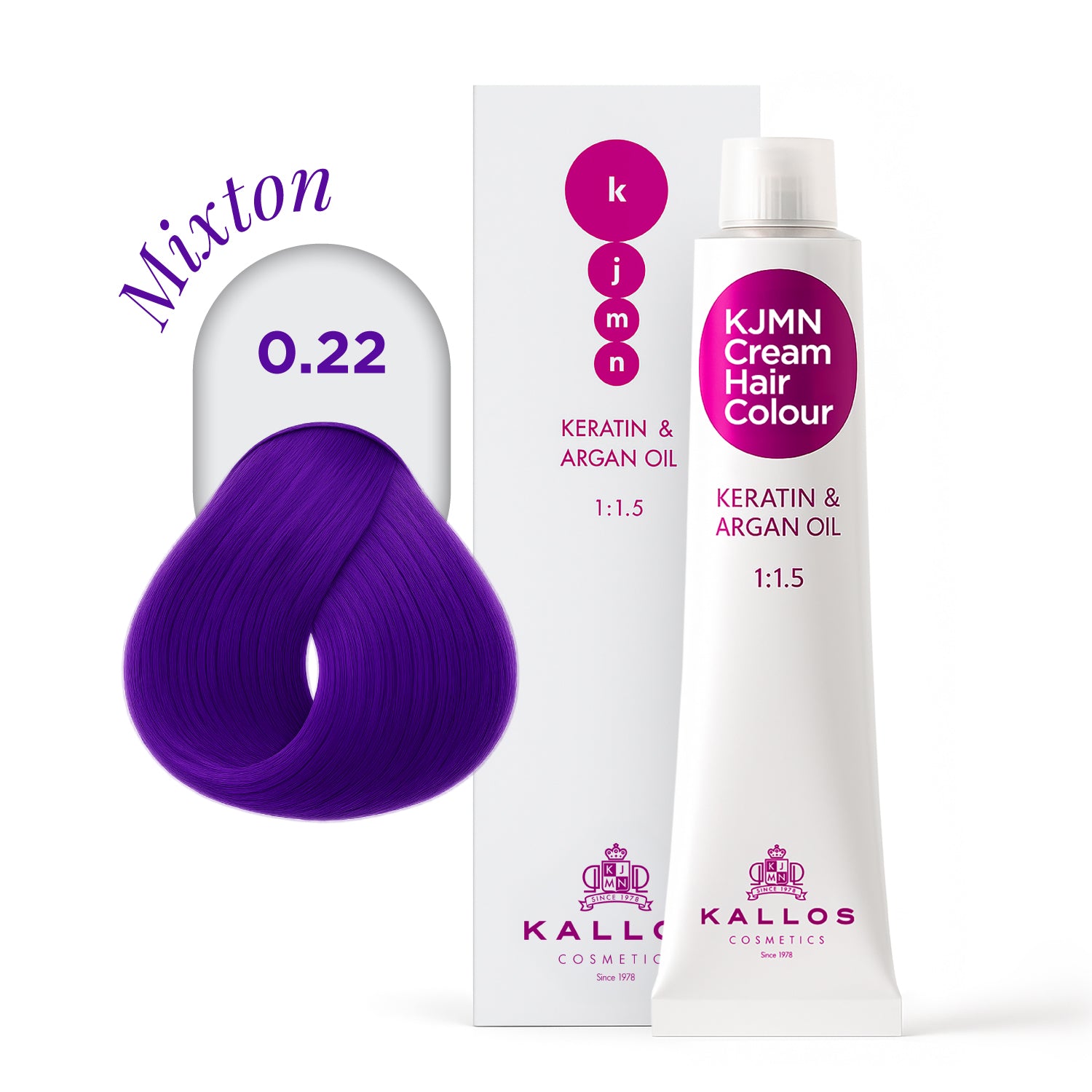 KJMN Krémhajfesték Violett Mixton 0,22
