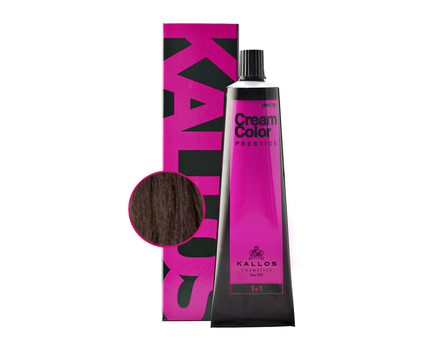 Kallos Prestige Cream Hair Color 4 medium brown