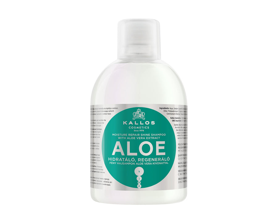KJMN Aloe Vera Moisture Repair Shine Shampoo for dry and damaged hair with Aloe Vera extract