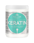 KJMN Keratin Hajpakoló Krém keratinnal és tejproteinnel száraz, töredezett és kémiailag kezelt hajra
