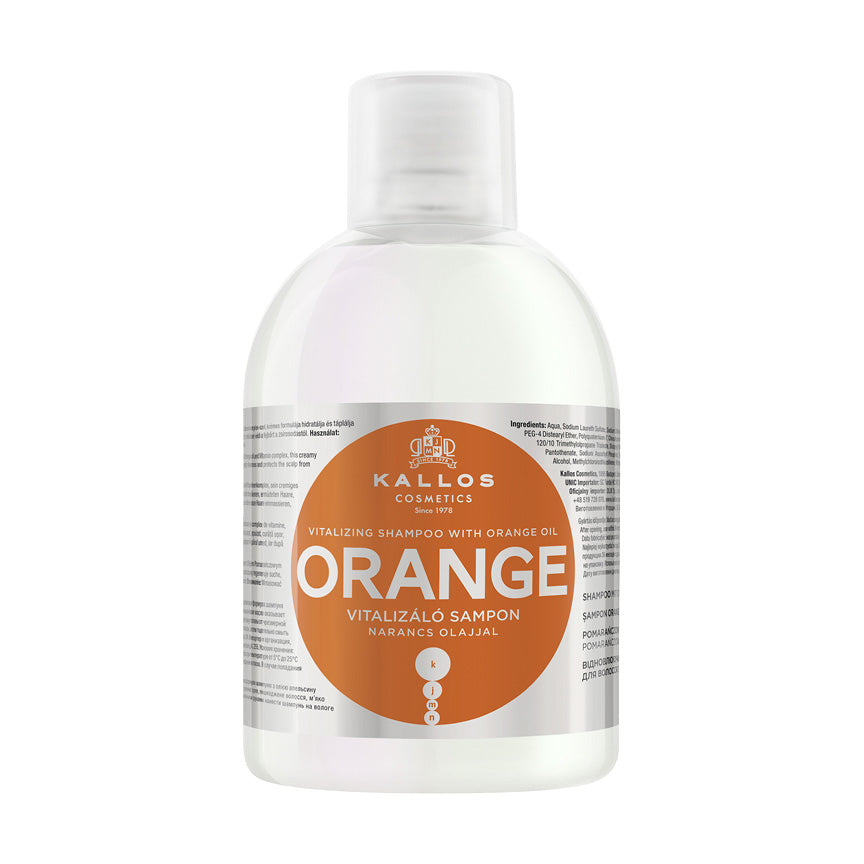 KJMN Orange Vitalizing Shampoo With Orange oil